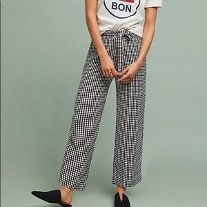 SOLD Anthropologie Sanctuary Gingham Wide Legs